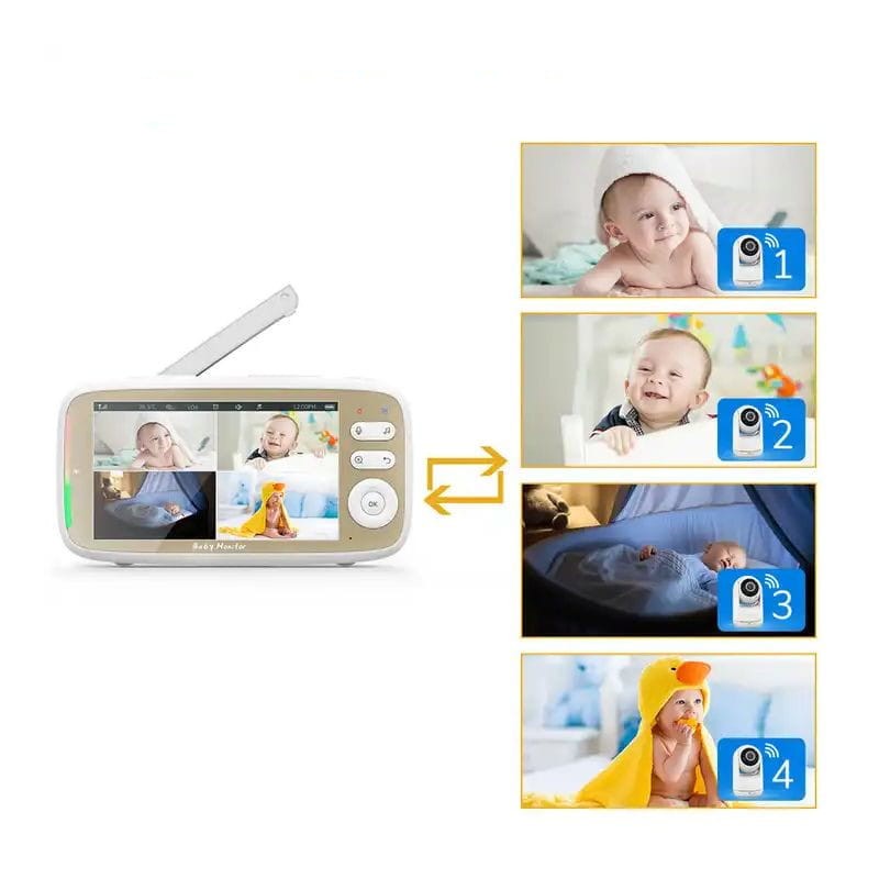 Kingfit VB803 HD Vision Nocturne Blanc - Babyphone - Ítem4