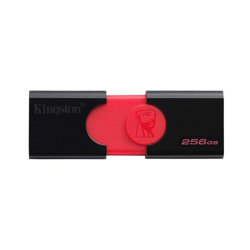 Kingston DataTraveler 106 256 GB USB 3.1 Negro Rojo