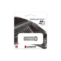 Paquet du Kingston DataTraveler Kyson 64GB USB A Argent