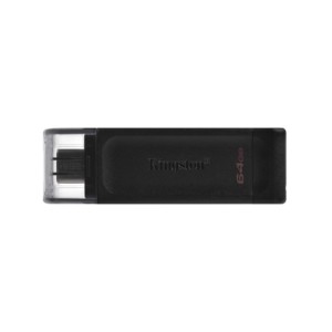 Kingston DataTraveler 70 64GB USB Tipo C 3.2 Gen 1 Negro