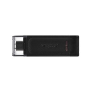 Kingston DataTraveler 70 64 GB USB Tipo C 3.2 Gen 1 Preto