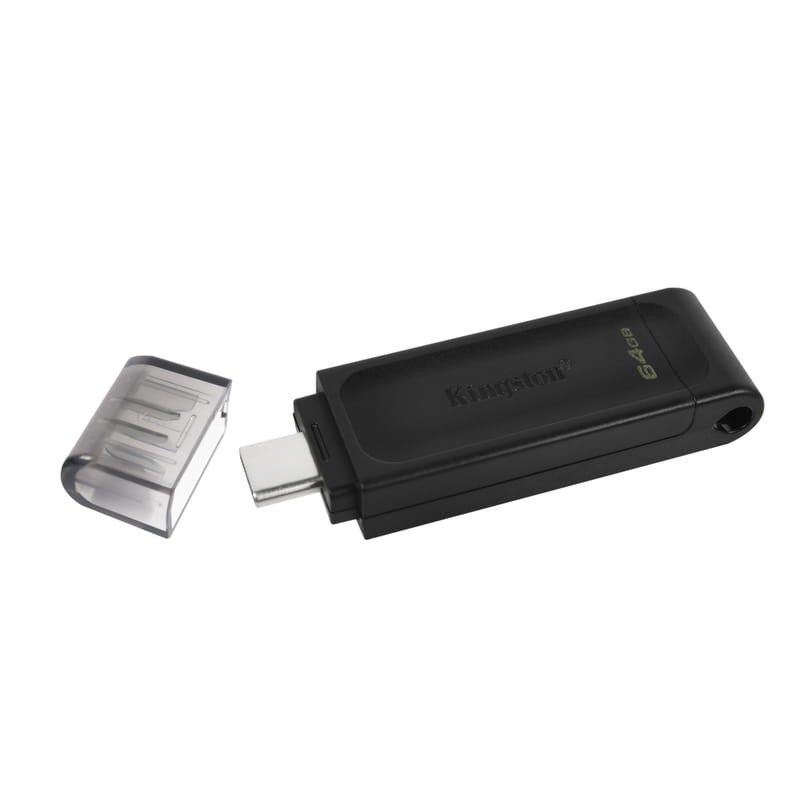 Kingston DataTraveler 70 64 Go USB Type C 3.2 Gen 1 Noir - Ítem2