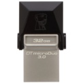 Kingston DataTraveler MicroDuo 32GB USB 3.0 Negro - Ítem