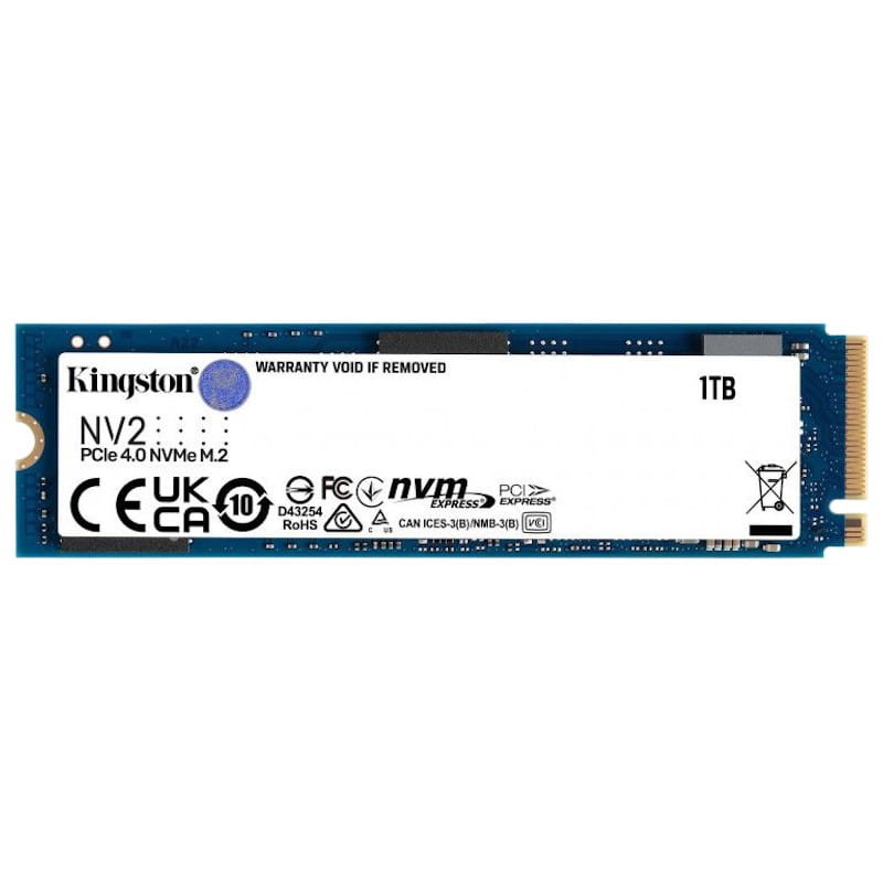 Disque dur SSD Kingston NV2 M.2 1 To PCIe 4.0 NVMe