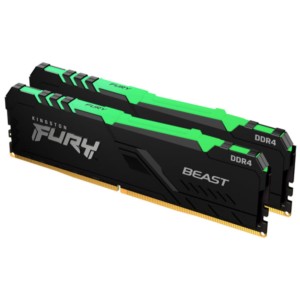 Kingston Technology FURY Beast RGB 32 Go (2x16) DDR4 3200 MHz - Mémoire RAM