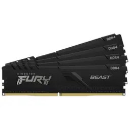 Kingston Technology FURY Beast 32 GB (4x8) DDR4 3200 MHz - Memoria RAM