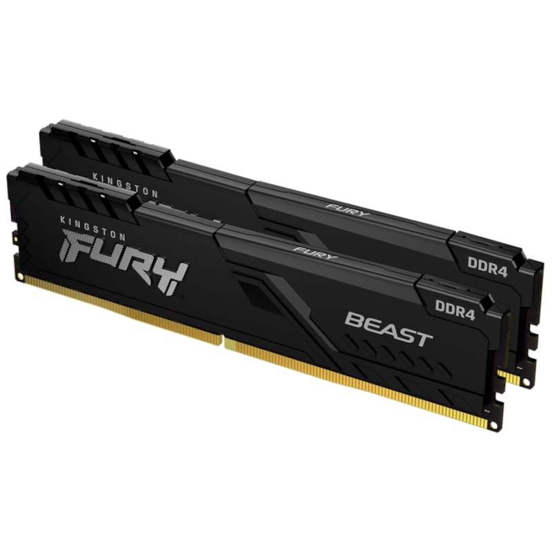 Kingston Technology FURY Beast 32GB 3200MHz Preto - Memória RAM - Item