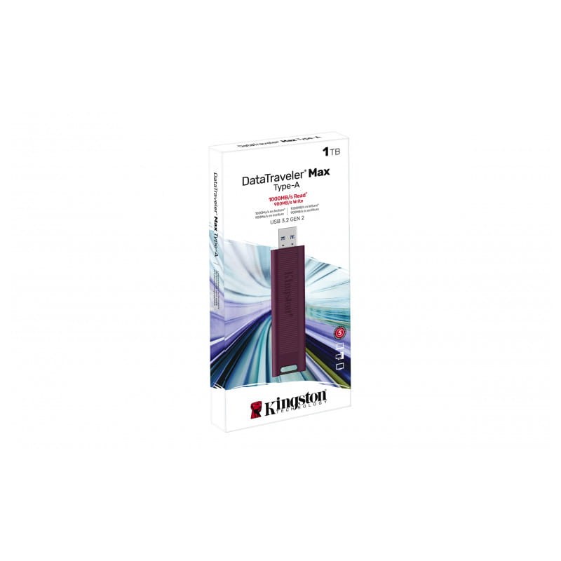 Kingston Technology DataTraveler Max 1TB Rouge - Clé USB - Ítem6