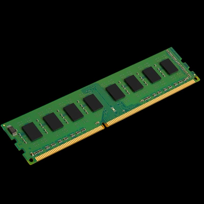 Kingston ValueRAM 8GB DDR3 1600MHz CL9 - module de mémoire RAM sur fond blanc