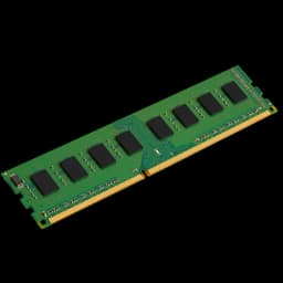 Kingston ValueRAM 8GB DDR3 1600MHz CL9 - module de mémoire RAM sur fond blanc