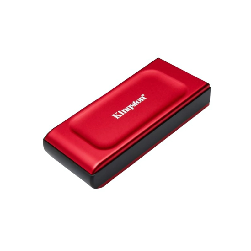 Kingston XS1000 2TB com USB 3.2 Gen 2 Vermelho - Disco SSD Externo - Item