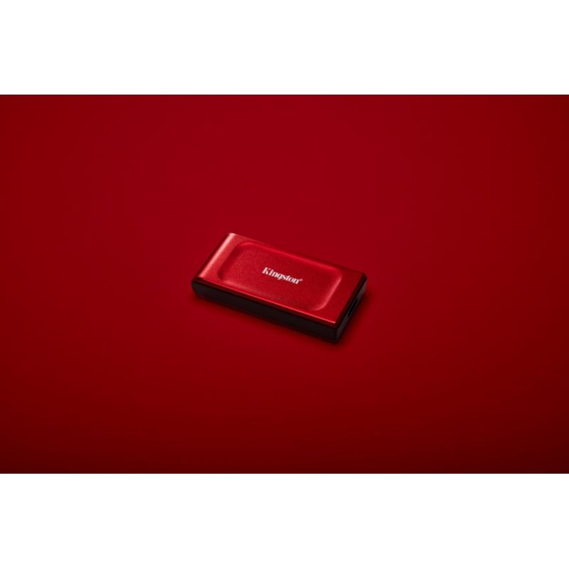 Kingston XS1000 2TB com USB 3.2 Gen 2 Vermelho - Disco SSD Externo - Item5