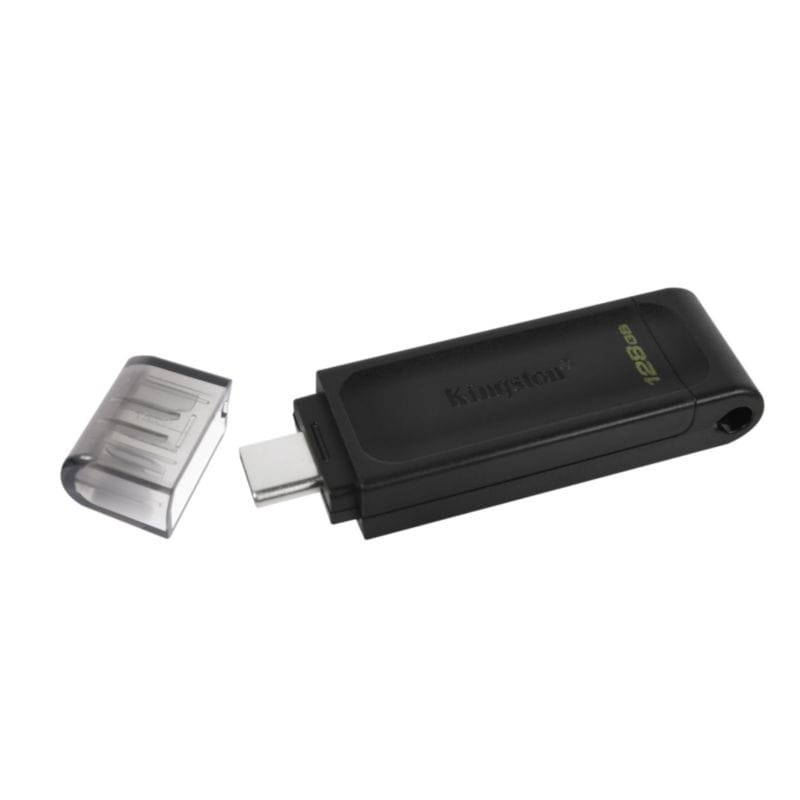 Kingston DataTraveler 70 128 GB USB 3.2 Gen 1 Noir - Clé USB-C - Ítem3