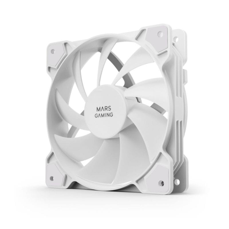 Kit 2x Ventiladores para PC Mars Gaming PWM MF-PWMX 120mm Blanco - Ítem4
