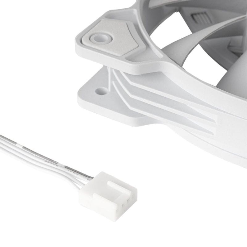 Kit 2x Ventiladores para PC Mars Gaming PWM MF-PWMX 120mm Blanco - Ítem5