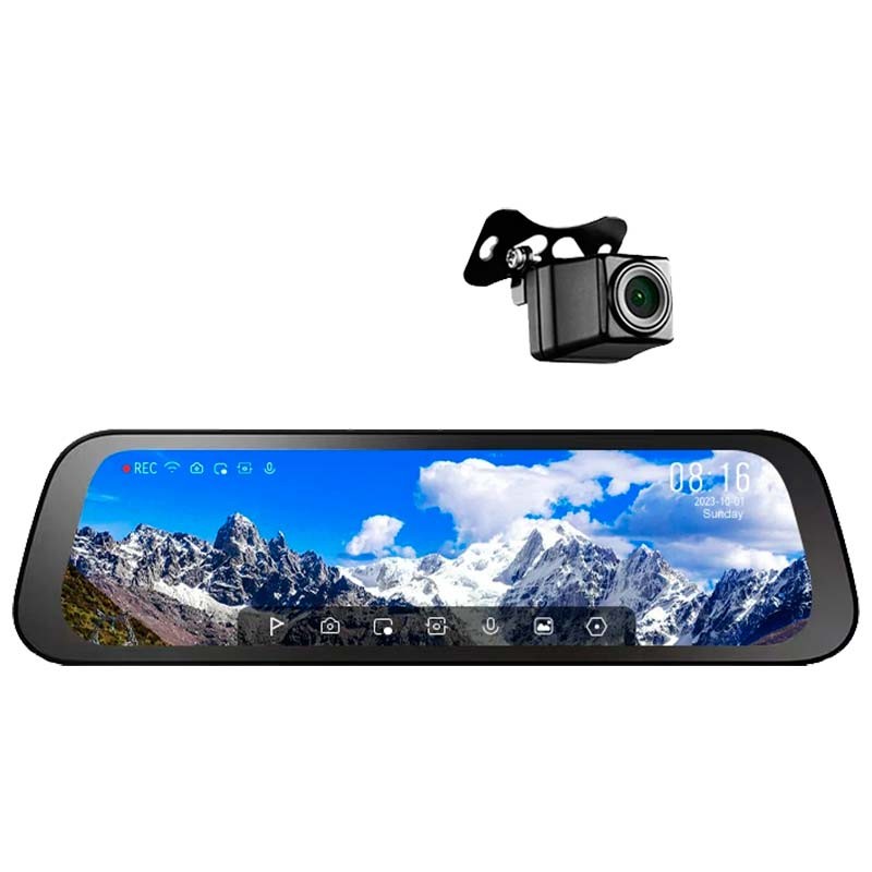 Kit de Cámaras para Coche 70mai S500 Retrovisor Dash Cam + Cámara Trasera RC13 - Ítem