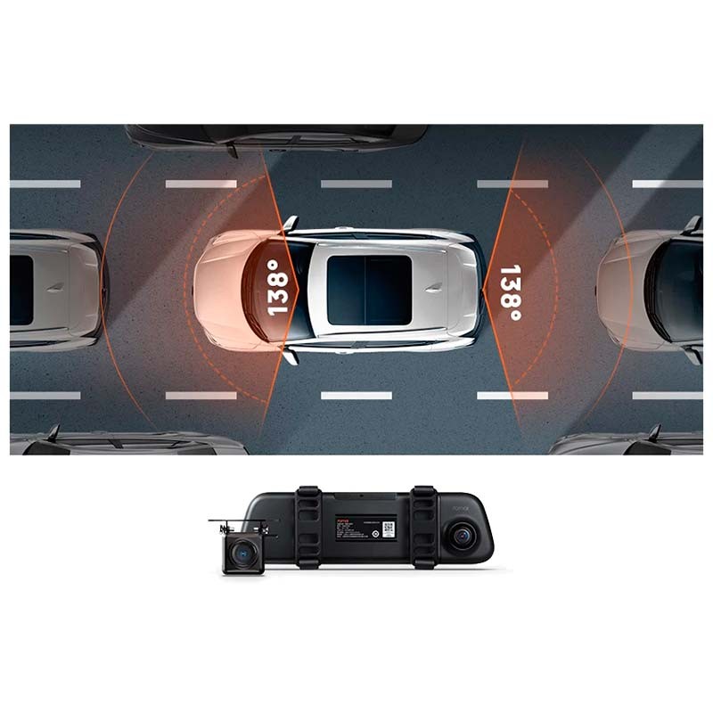 Kit de Cámaras para Coche 70mai S500 Retrovisor Dash Cam + Cámara Trasera RC13 - Ítem4