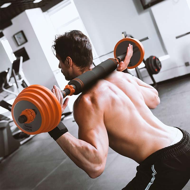 Kit de Musculaci n Mancuernas Barra 10kg Xiaomi FED