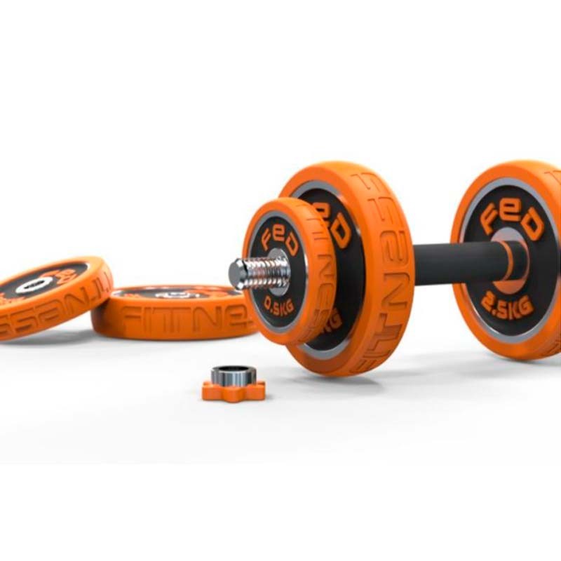 Smart Kit haltère + barre + kettlebell + capteur Xiaomi Fed 10 kg - Haltères  - Musculation - Entretien physique