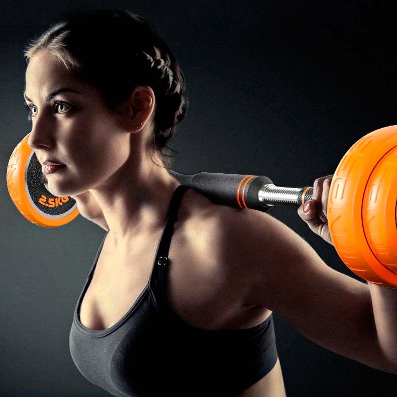 Kit de Musculation Haltères + Barre + Kettlebell Xiaomi FED Flagship 15kg - Ítem5