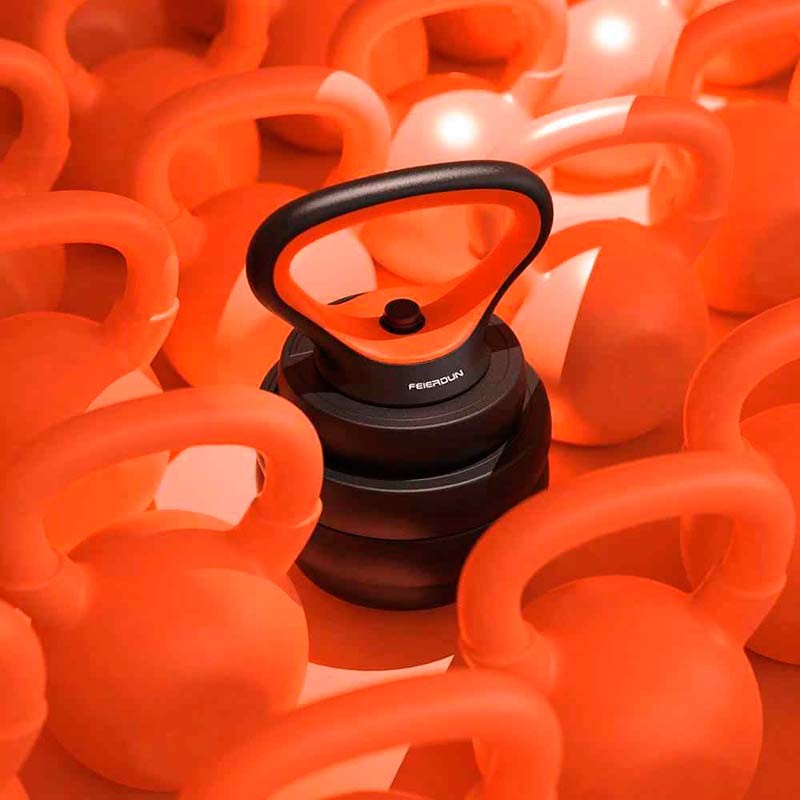 Kit de Musculação Halteres + Barra + Kettlebell Xiaomi FED 15kg - Item6