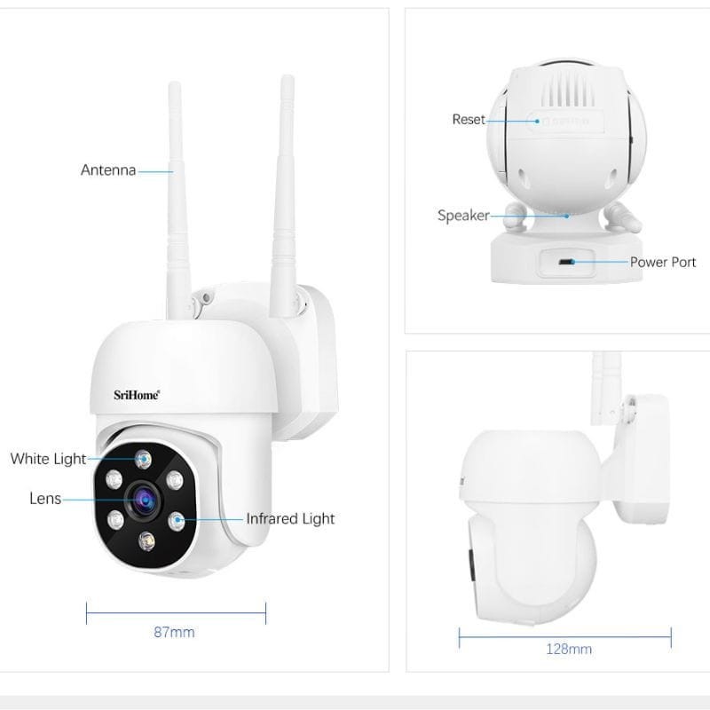 Kit de Videovigilancia Grabador Sricam NVS009 + 8 cámaras IPC030 - Ítem3