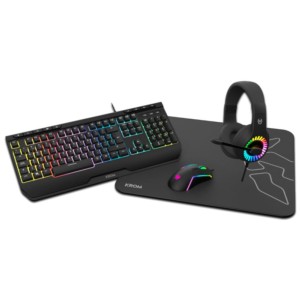 Mars Gaming MCPTKL, Ensemble Clavier RGB H-Mech TKL Souris 3200DPI, Layout  ES