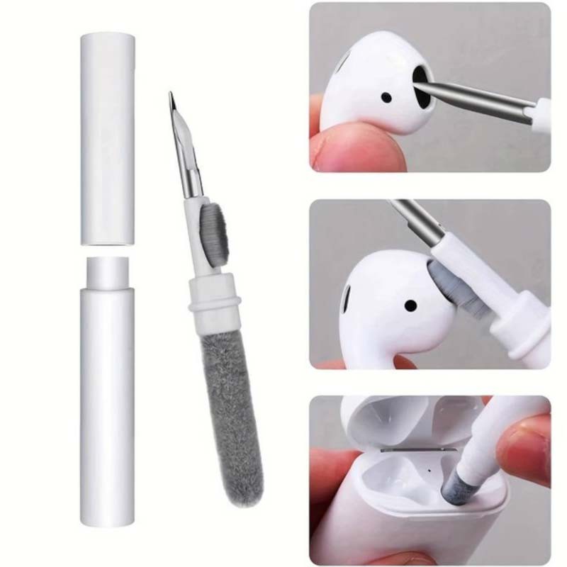 Kit de limpeza 3 em 1 Branco de 1ª geração para auriculares - Item3