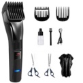 Kit Wireless Hair Clipper Xiaomi Enchen Sharp 3 Black + Scissors + Haircut cloth - Item
