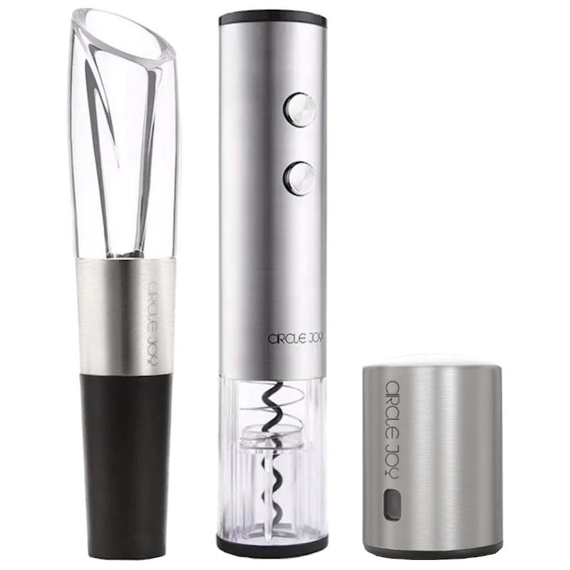 Kit Sacacorchos Eléctrico Xiaomi Circle Joy + Decantador + Tapón - Ítem