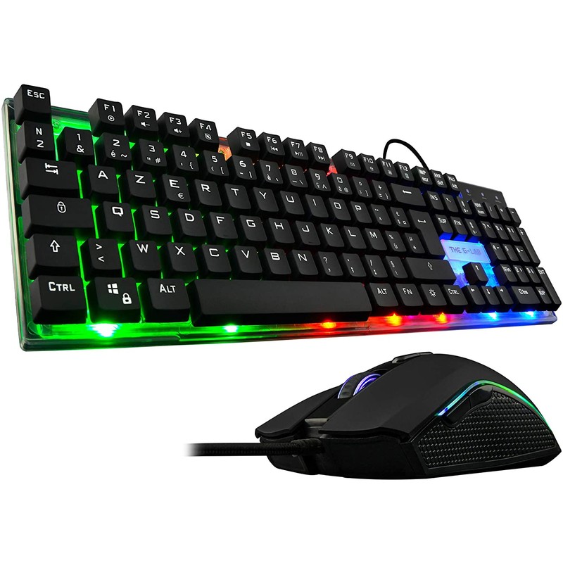 Kit teclado y ratón G-LAB Combo Xenon USB - Ítem