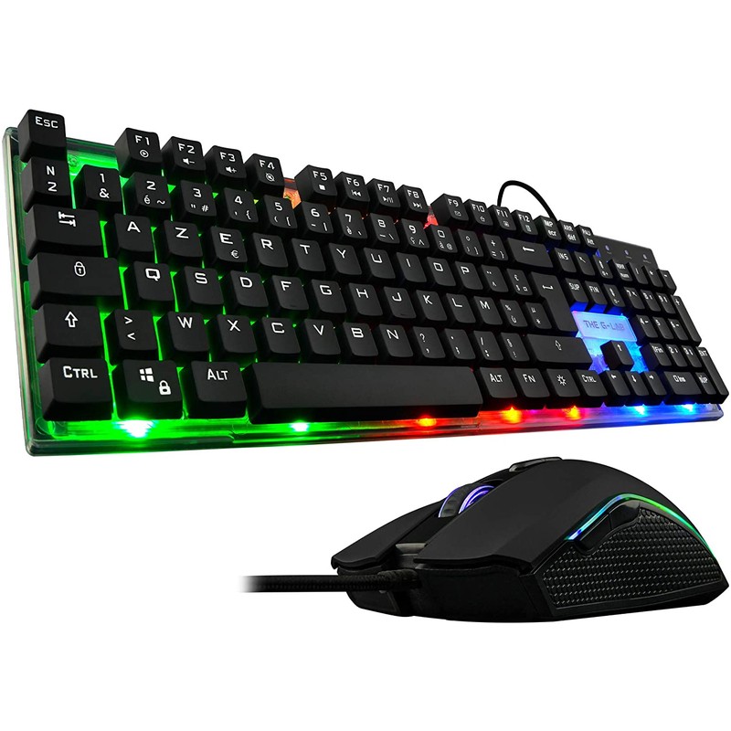 Kit de teclado e mouse G-LAB Combo Xenon USB - Item