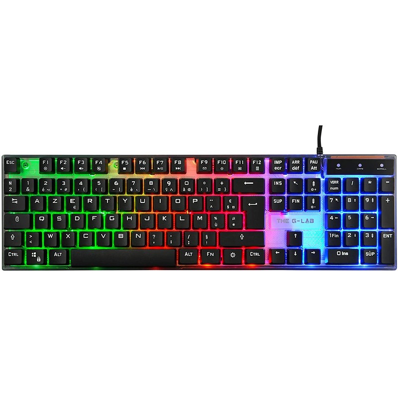 Kit de teclado e mouse G-LAB Combo Xenon USB - Item2