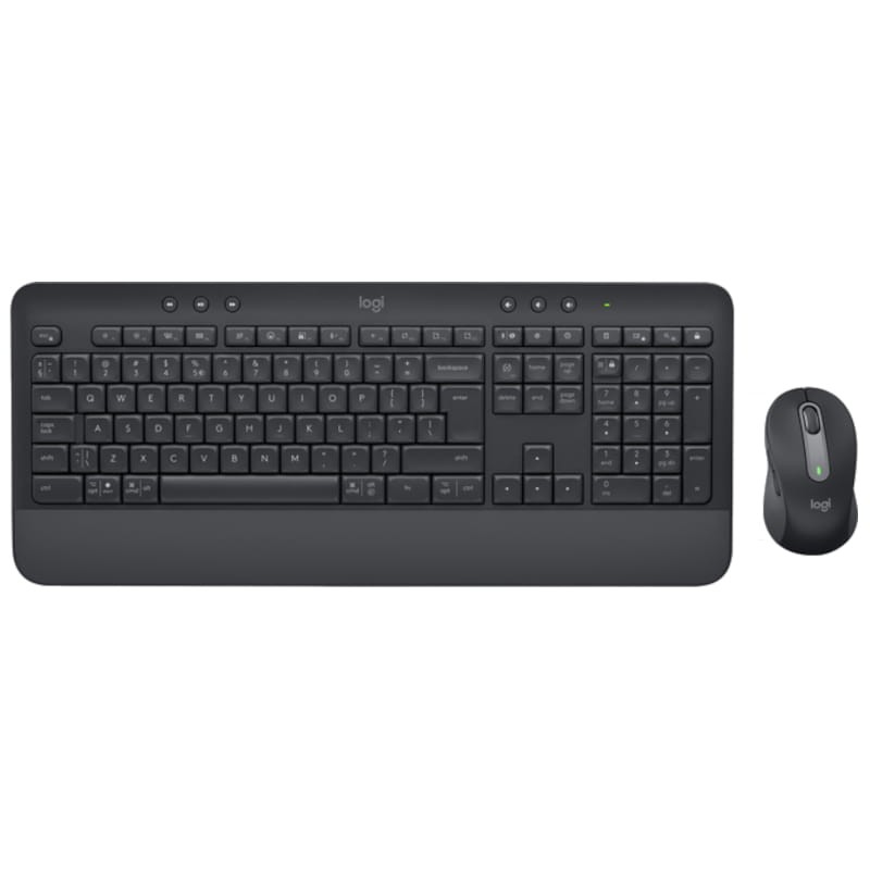 Teclado de Membrana + Ratón Inalámbrico Logitech Signature MK650 BT 4000 DPI Grafito - Ítem