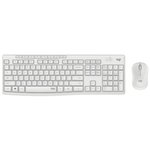 Teclado + Ratón inalámbricos Logitech MK295 Blanco