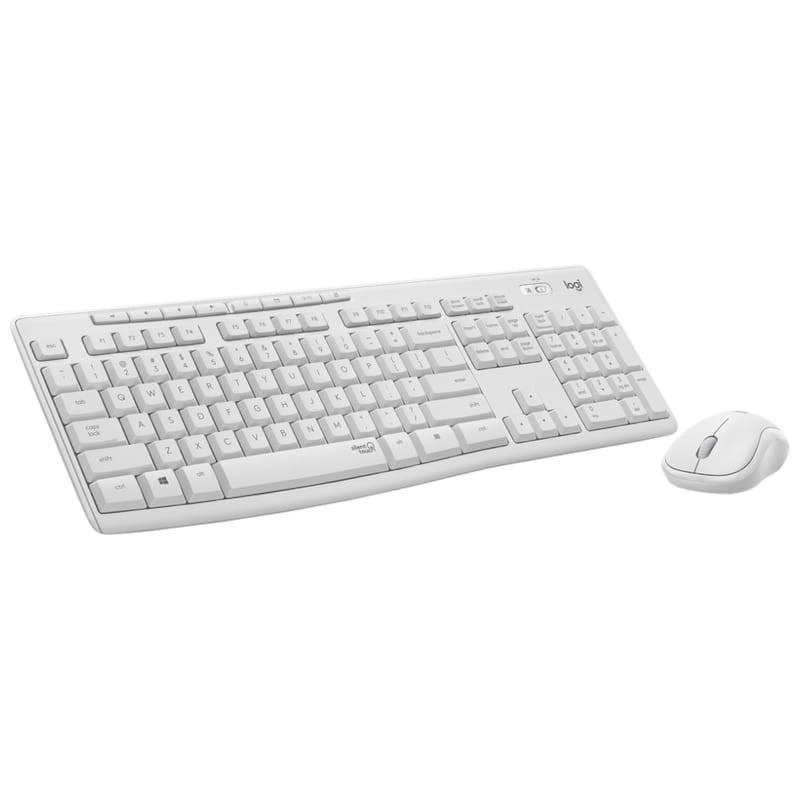 Teclado + rato sem fios Logitech MK295 Branco - Item2
