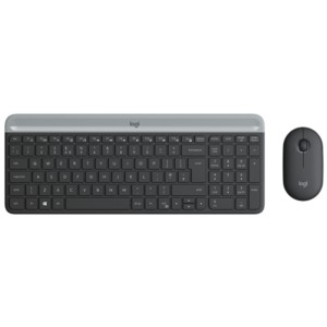 Teclado + Ratón Inalámbricos Logitech MK470 Grafito