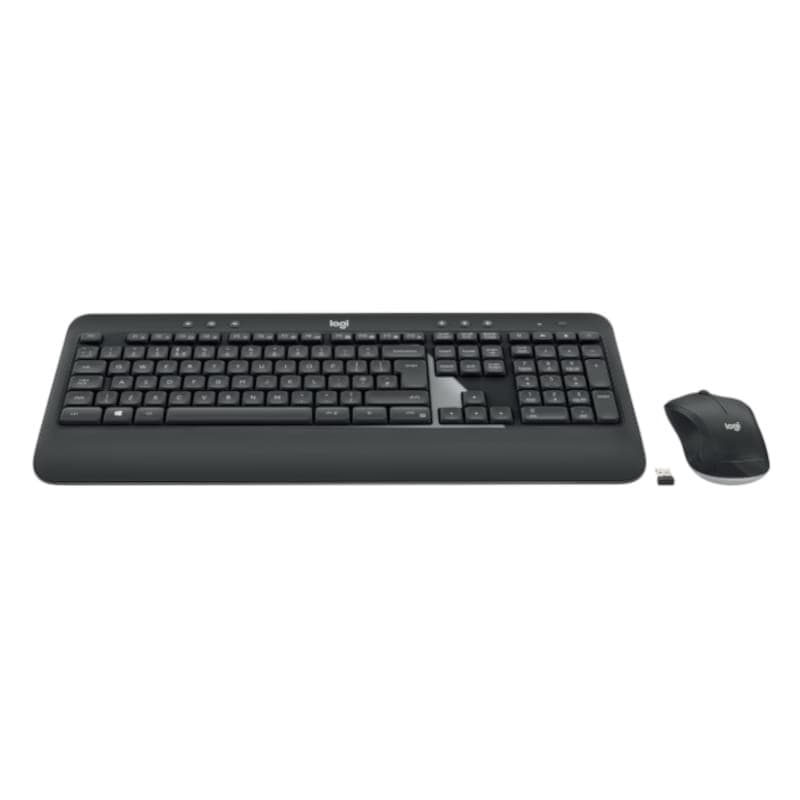 Teclado de Membrana + Mouse Logitech MK540 Advanced Wireless Preto Frontal