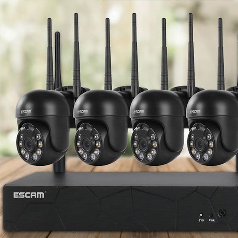 Kit videovigilancia IP Escam WNK614 Wifi 3MP 4 Cámaras - Ítem3