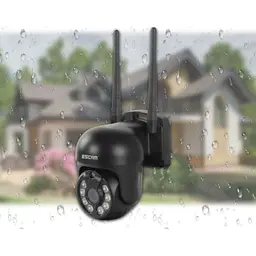 Kit videovigilancia IP Escam WNK614 Wifi 3MP 4 Cámaras - Frontal