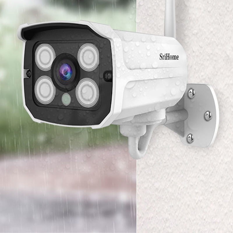 Kit de vigilância por vídeo IP SriHome NVS001 4 câmeras - Item6