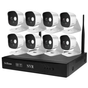 Kit de vidéosurveillance IP SriHome NVS002-8CH 8 caméras