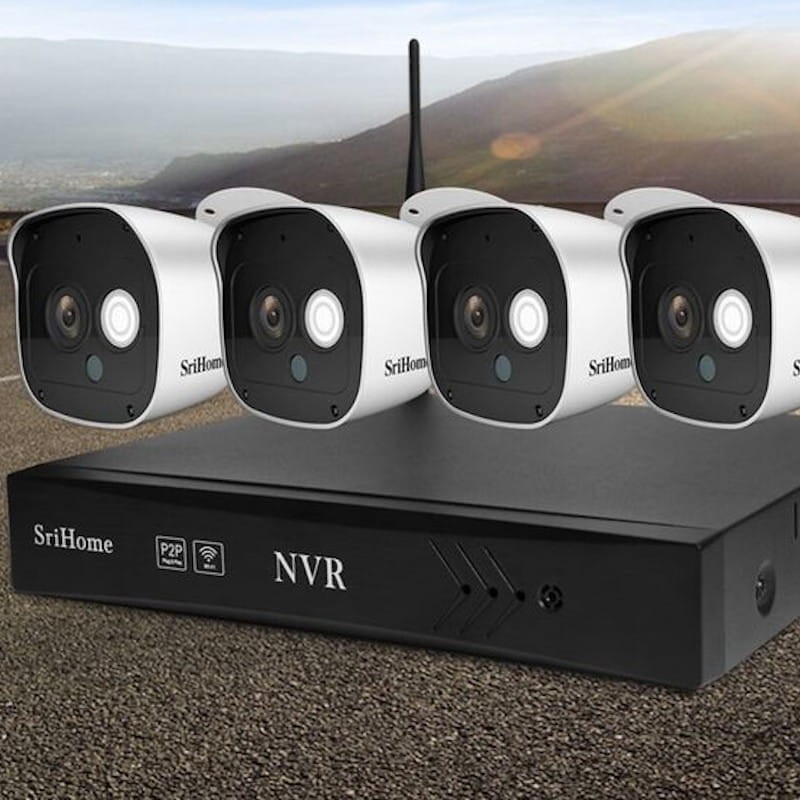Kit videovigilancia IP SriHome NVS002-8CH 8 Cámaras - Desprecintado - Ítem1