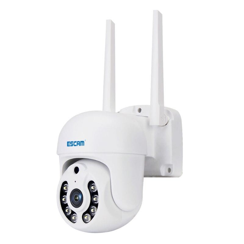 Kit de vidéosurveillance IP Escam WNK718 3MP Wifi 8 caméras Blanc - Ítem2