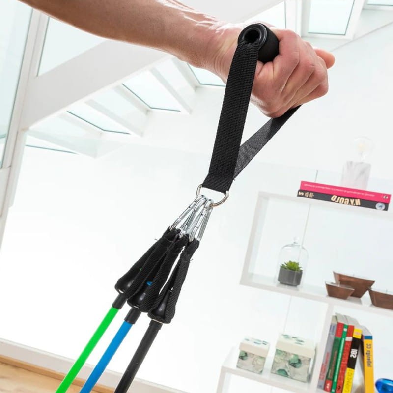 Kit x3 Bandes de Résistance avec Accessoires et Guide d'Exercices InnovaGoods - Ítem5