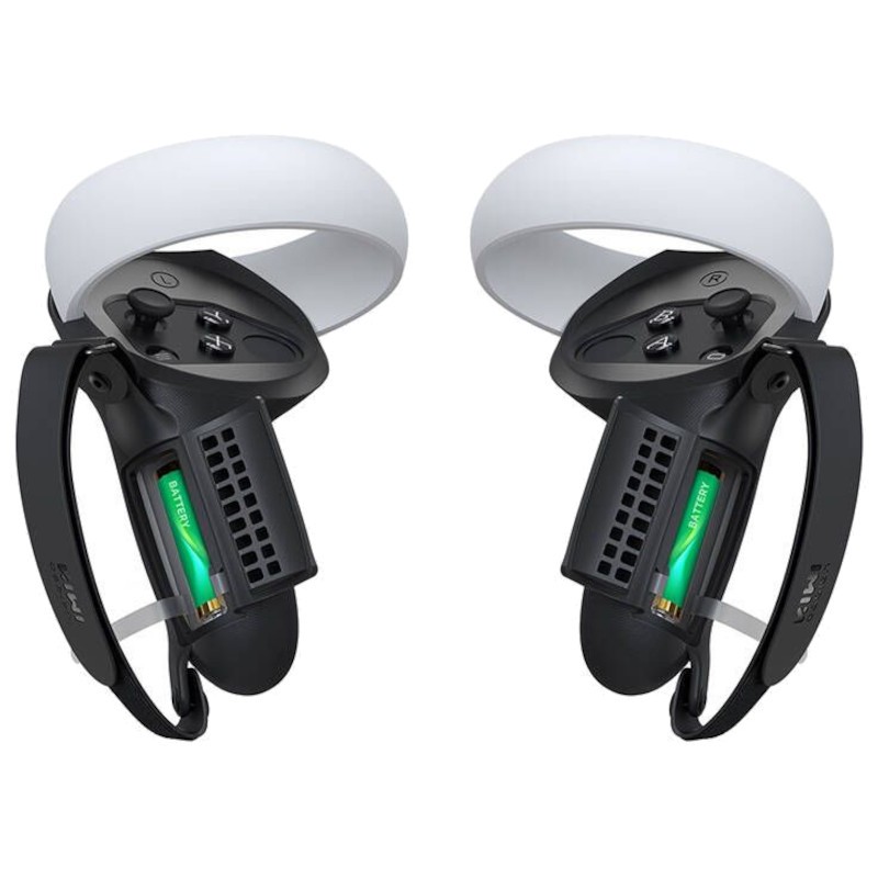 Fundas protectoras con Asa Kiwi Design Q1 PRO-2.2 con protector de batería para Meta Quest 2 Negro - Ítem
