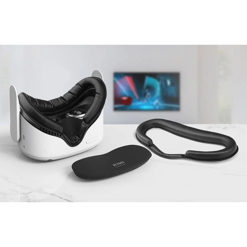 Écran facial 5 en 1 Kiwi Design Q2-5 pour Meta Quest 2 Noir - Ítem3