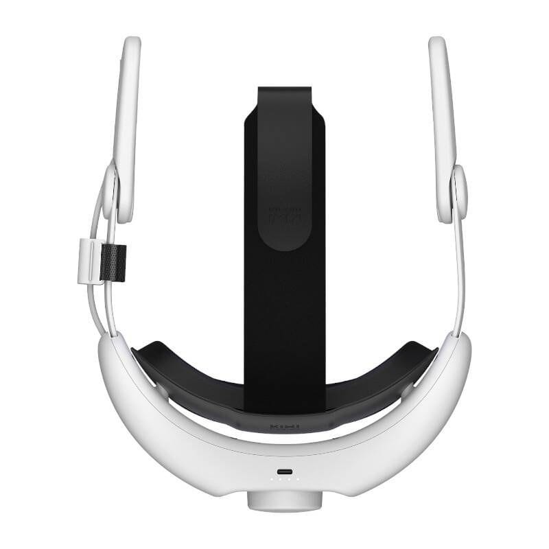Correia de cabeça Kiwi Design Q31-2.2 com bateria para Meta Quest 2 Branca - Item5