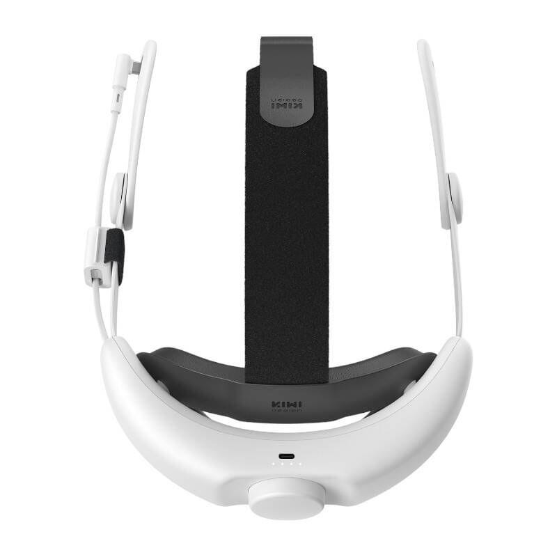 Correia de cabeça Kiwi Design Q31-2.2U com Bateria para Meta Quest 3 Branca - Item3