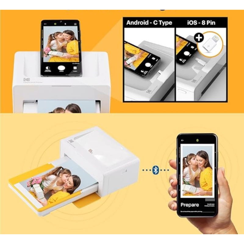 Kodak Dock Era + 60 Películas Blanco / Amarillo - Impresora para smartphones - Ítem3